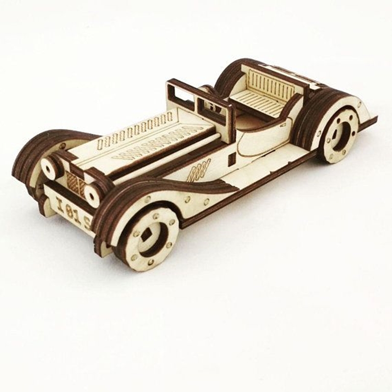 Picture of Two Moustaches Brass Roofless Vintage Motor Car Showpiece Figurine Statue for Home, Brass Antique Showpieces for Home, Standard, Pack of 1